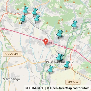Mappa Via G. Mazzini, 24060 Telgate BG, Italia (4.83167)