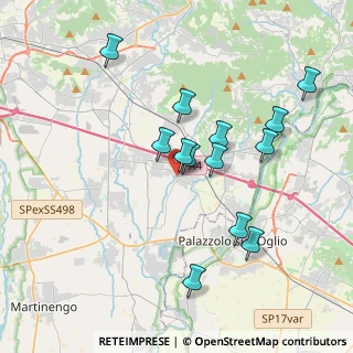 Mappa 24060 Telgate BG, Italia (3.53846)