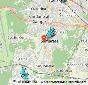 Mappa Via Giuseppe Verdi, 21017 Samarate VA, Italia (2.7725)