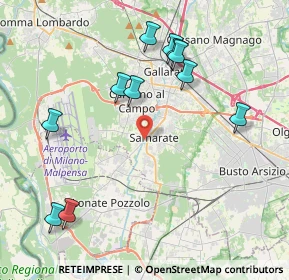 Mappa Via Giuseppe Verdi, 21017 Samarate VA, Italia (4.35364)