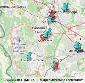 Mappa Via Giuseppe Verdi, 21017 Samarate VA, Italia (4.67)