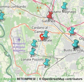 Mappa Via Giuseppe Verdi, 21017 Samarate VA, Italia (5.68214)