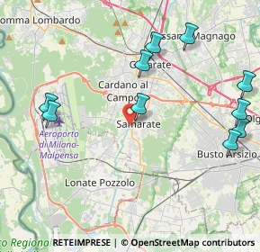 Mappa Via Giuseppe Verdi, 21017 Samarate VA, Italia (5.21182)