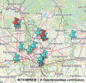 Mappa 20831 Lissone MB, Italia (15.304)