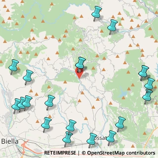 Mappa Frazione Falcero, 13835 Valdilana BI, Italia (6.299)