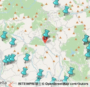 Mappa Frazione Falcero, 13825 Valle Mosso BI, Italia (6.299)