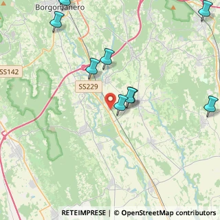 Mappa Via Cascina Lunga, 28019 Suno NO, Italia (5.55636)