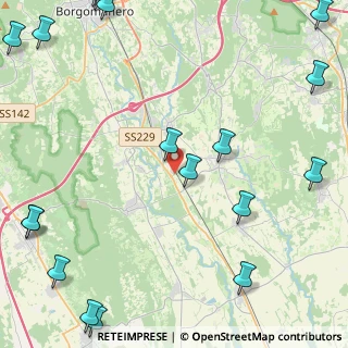 Mappa Via Cascina Lunga, 28019 Suno NO, Italia (7.2555)