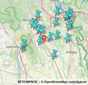 Mappa Suno, 28019 Suno NO, Italia (7.344)