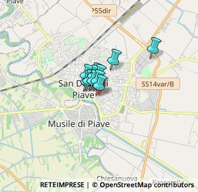 Mappa Via Fausto Guiotto, 30027 San Donà di Piave VE, Italia (0.68727)