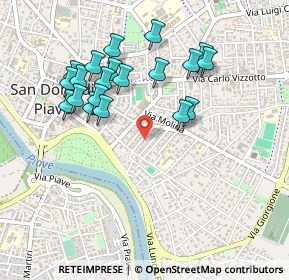 Mappa Via Fausto Guiotto, 30027 San Donà di Piave VE, Italia (0.461)