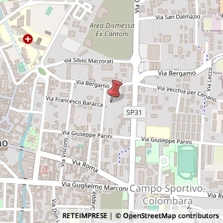 Mappa Via Francesco Baracca, 48, 21047 Saronno, Varese (Lombardia)