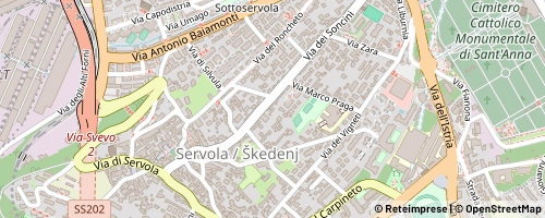 Mappa Trieste