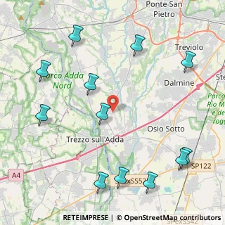 Mappa Via S. Fermo, 24042 Capriate San Gervasio BG, Italia (5.35917)