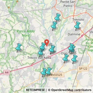 Mappa Via S. Fermo, 24042 Capriate San Gervasio BG, Italia (4.07571)