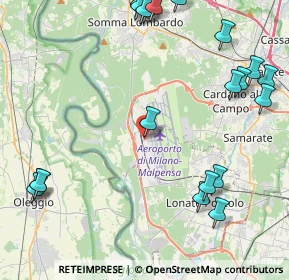 Mappa Malpensa Ovest, 21010 Ferno VA, Italia (5.734)