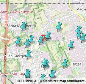 Mappa Via G. B. Vico, 20035 Lissone MB, Italia (1.2425)