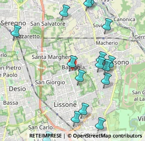 Mappa Via G. B. Vico, 20035 Lissone MB, Italia (2.38688)