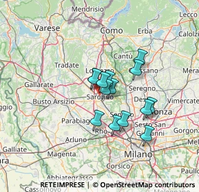 Mappa , 21047 Saronno VA, Italia (9.24286)