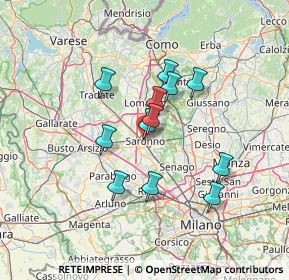 Mappa , 21047 Saronno VA, Italia (10.83083)