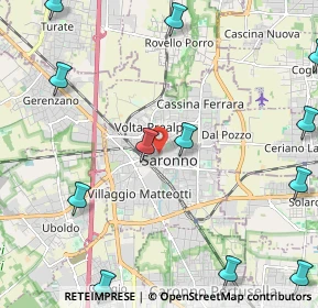 Mappa , 21047 Saronno VA, Italia (3.08833)