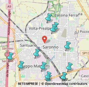 Mappa , 21047 Saronno VA, Italia (1.30846)