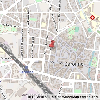 Mappa Via solferino 7/a, 21047 Saronno, Varese (Lombardia)