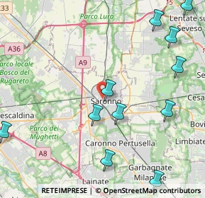 Mappa , 21047 Saronno VA, Italia (5.93462)