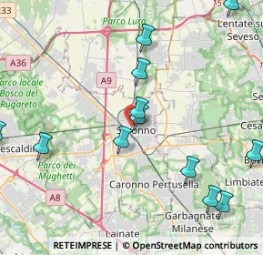 Mappa , 21047 Saronno VA, Italia (5.56)