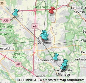 Mappa , 21047 Saronno VA, Italia (3.5425)