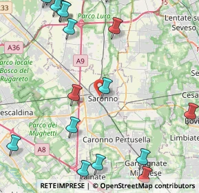 Mappa , 21047 Saronno VA, Italia (6.357)