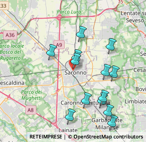 Mappa , 21047 Saronno VA, Italia (3.96231)