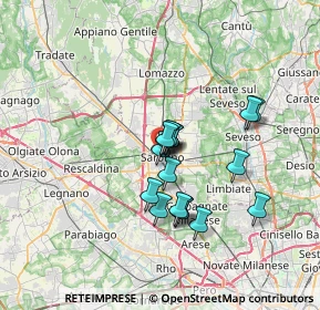 Mappa , 21047 Saronno VA, Italia (5.08235)