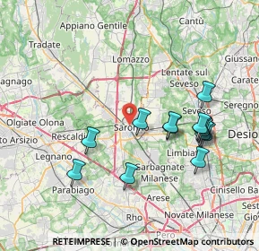 Mappa , 21047 Saronno VA, Italia (7.44077)