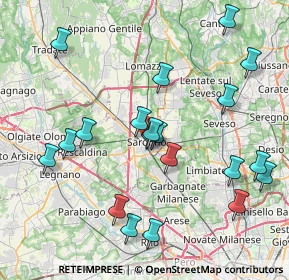 Mappa , 21047 Saronno VA, Italia (8.59)