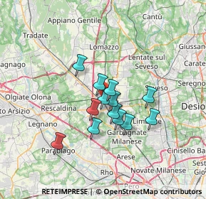Mappa , 21047 Saronno VA, Italia (4.78923)