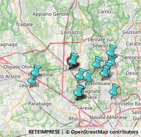 Mappa , 21047 Saronno VA, Italia (5.6775)