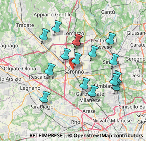 Mappa , 21047 Saronno VA, Italia (6.67188)