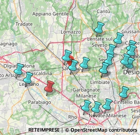 Mappa , 21047 Saronno VA, Italia (9.422)