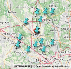 Mappa , 21047 Saronno VA, Italia (6.58059)