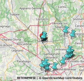 Mappa , 21047 Saronno VA, Italia (8.015)