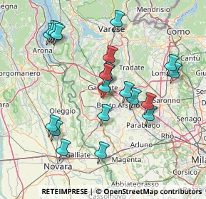 Mappa Via Lazzaretto, 21017 Samarate VA, Italia (15.2555)