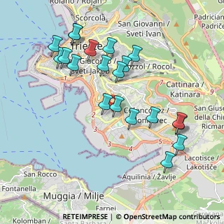 Mappa Via Marco Praga, 34146 Trieste TS, Italia (2.0225)