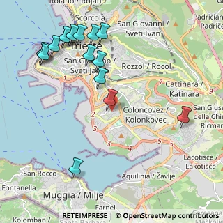 Mappa Via Marco Praga, 34146 Trieste TS, Italia (2.56118)