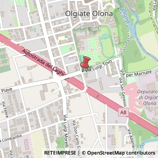 Mappa Via Roma, 1, 21057 Olgiate Olona, Varese (Lombardia)