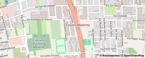 Mappa Cesano Maderno