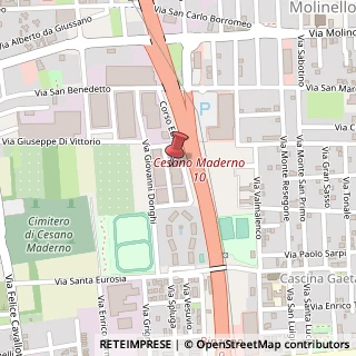 Mappa Corso Europa, 18, 20811 Cesano Maderno, Monza e Brianza (Lombardia)