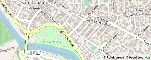 Mappa サン・ドナ・ディ・ピアーヴェ