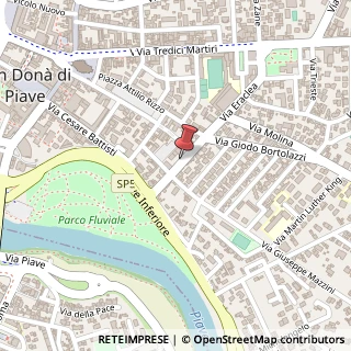 Mappa Via Eraclea, 5H, 30027 San Donà di Piave, Venezia (Veneto)