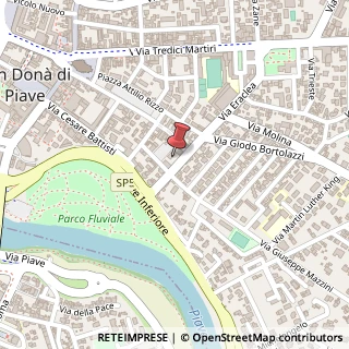 Mappa Via Eraclea, 5/E, 30027 San Donà di Piave, Venezia (Veneto)